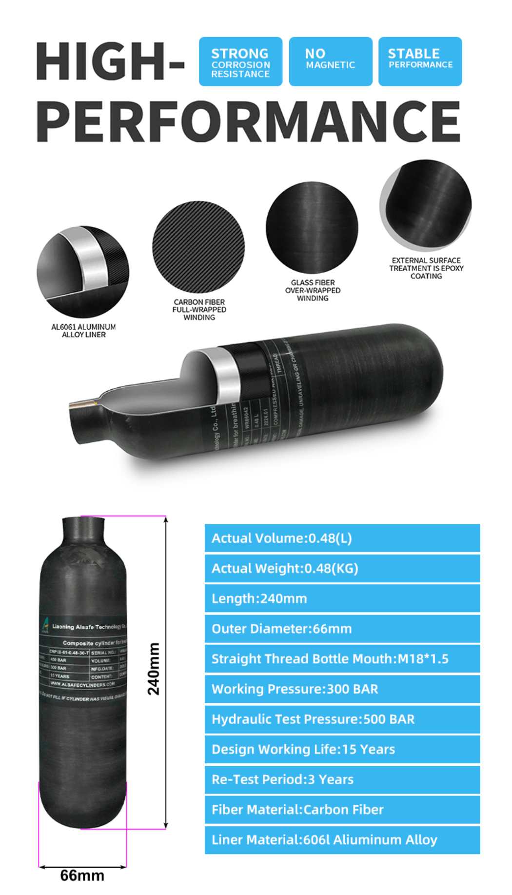 PCP Air Tank